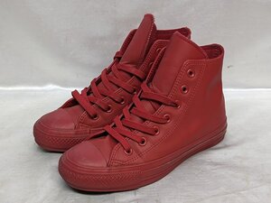 CONVERSE コンバース ALL STAR 100 WR SL HI オールスター 100周年 ハイカットスニーカー 耐水 サイズ：23cm カラー：レッド