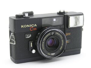 ★ハローカメラ★1円スタート★4759 KONICA C35 EF 黒 B,314572　HEXANON 38mm F2.8 【整備済み】動作品 ★即決あり