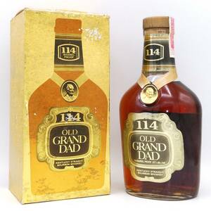 【全国送料無料】特級 OLD GRAND-DAD 114 BARREL PROOF LOT-No.16 KENTUCKY STRAIGHT BOURBON WHISKEY 57度 750ml【オールドグランダッド】