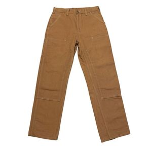 新品未使用 Carhartt カーハート ダブルニー ワークパンツ ブラウン ペインターパンツ デッドストック ビンテージ ヴィンテージ 00s 90s 