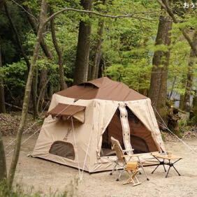 【新品未使用】DOD おうちテント T4-825-BR ブラウン　OUCHI TENT キャンプ テント