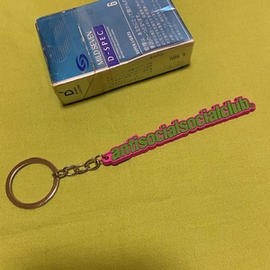 Anti Social Social Club 緑 キーチェーン ASSC アンチソーシャルソーシャルクラブ　Supreme シュプリーム STUSSY USDM　キーホルダー