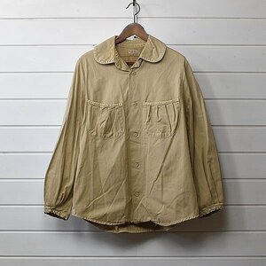 kapital キャピタル チノ ラウンドカラー ワークシャツ 1/S｜23d2161