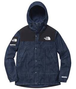 未使用 L Supreme THE NORTH FACE Denim Dot Shot Jacket ノースフェイス デニム ドットショット ジャケット 2015SS マウンテンパーカー