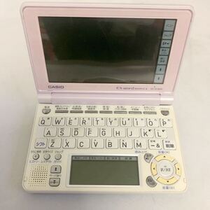 CASIO 電子辞書 EX-word XD-SF4800 通電確認済み　(10104