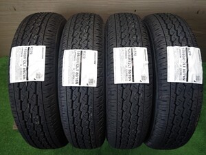 新品タイヤ BRIDGESTON K370 145/80R12 80/78 N LT 2024年 エブリィ ハイゼット アクティ 送料込み A597