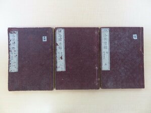 宋・楊廉 (続)明・謝鐸『伊洛淵源新増録』（3冊）慶安2年版 江戸時代和本（明治刷）唐本 漢籍 和刻本