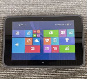 HP Pro Tablet 10EE G1 10.1インチ Windows 8.1 PRO 32bit タブレット 中古