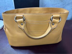 【1円〜】CELINE セリーヌ ブギーバッグ ハンドバッグ　レザー　シンプルベージュ