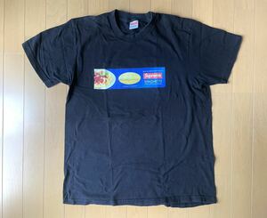 Mサイズ Supreme シュプリーム 21FW Spaghetti Tee スパゲッティTシャツ ブラック BOXロゴ