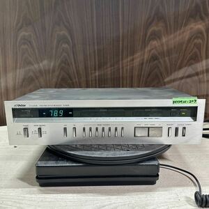 MYM11-209 激安 チューナー Victor JT-G30R FM/AM SYNTHESIZED TUNER 通電OK 中古現状品 ※3回再出品で処分