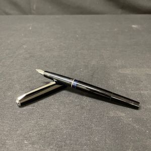 PELIKAN ペリカン 万年筆 ペン先 585 14c ブラック×シルバー 筆記用具 文房具 1