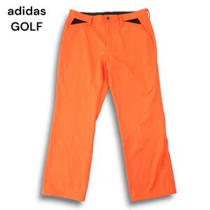 adidas GOLF アディダス ゴルフ 秋冬 裏起毛★ ストレッチ ボンディング スラックス パンツ Sz.88　メンズ 大きいサイズ　A4B04880_A#Q