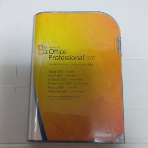 Microsoft Office Professional 2007 Word　Excel　PowerPoint　Access等 Office Professional Microsoft