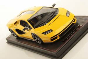 ★世界で１台！即決！ケース封印シール未開封！MR 1/18 Lamborghini カウンタック LPI 800-4 黄Giallo 実車２億８千万円 瞬間完売 送料無料