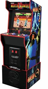 アーケード1UP ARCADE1UP モータルコンバット2 ミッドウェイレガシー 4フィート アーケードマシン 全12ゲーム搭載