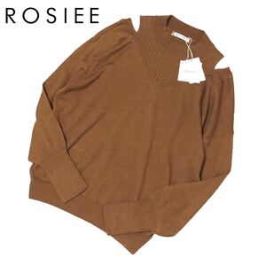 新品 ROSIEE ロージー 洗える ニット プルオーバー F レディース トップス