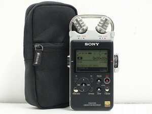 ■□SONY PCM-D100 ハイレゾ対応 リニアPCMレコーダー Lexar 8GB SDカード/ケース付□■027616006m□■