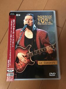 希少！robben ford☆in concert☆ロベンフォード☆DVD☆直輸入盤☆人気！貴重！レア！ジャンク！