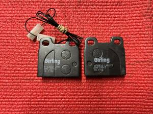 アルファロメオ　アルファ75　アルファ90　アルフェッタ　Giling　リア　ブレーキパッド　片側のみ　未使用品