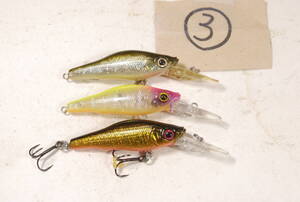 メガバス　MEGABASS　スモルト　SMOLT　３個　セット　３