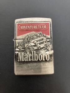 ZIPPO ジッポ 火花〇 ADVENTURE TEAM Marlbolo ランクル アドベンチャーチーム マルボロ 1997年 8月 アンティーク Zippo レア ミリタリー