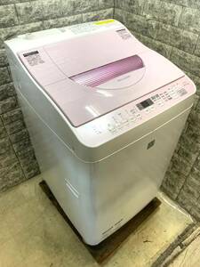 全国送料無料★3か月保証付き★洗濯機★シャープ★2016年★5.5kg★ES-T5E3-KP★S-909