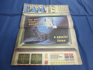 〇 洋雑誌 フリーペーパー BAM 1983年2/11 NO.149 THE ROCK VIDEO EXPLOSION ニール・ヤング ビートルズ ポール・マッカートニー / 音楽誌