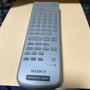 3ち6◆即決◆ 動作保証 SONY MDデッキ RM-D24M 