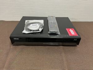 ブルーレイレコーダー TOSHIBA REGZA レグザ RD-BZ810 新品リモコン動作確認済 1TB 2番組同時録画