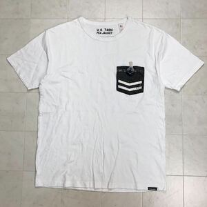 【送料360円】Schott N.Y.C. ショット 半袖Tシャツ ポケットTシャツ 男性用 メンズ Mサイズ クルーネック Q74