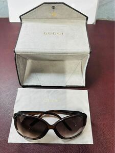 【1円〜】GUCCI グッチ サングラス GG 3525/K/S XGJFM MADE IN ITALY 美品 ケース付き