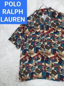 ポロラルフローレン　ポストカード　アロハシャツ　麦わら帽子　バンダナ　ペイズリー POLO RALPH LAUREN SPORT RLX RRL