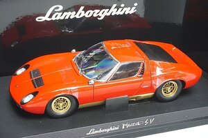 Kyosho 京商 1/18 Lamborghini ランボルギーニ Miura ミウラ P400 SV レッド 08313R