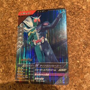 ガンバレジェンズ 4弾 GL01-032 SR 仮面ライダーW ダブル　パラレル LR ガッチャード　ウィザード　アギト　エグゼイド　ギーツ