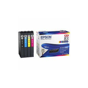 まとめ得 EPSON 純正 インクパック 4色パック 標準タイプ IC4CL83 x [2個] /l