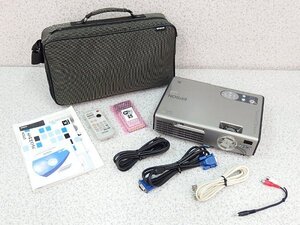 ■α EPSON/エプソン EMP-765 プロジェクター 【ランプ時間 高：170 低：0】 2500ルーメン 3LCD方式【付属品有】