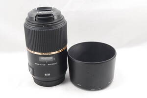 ★訳あり★ 即決 売切 格安 TAMRON タムロン 単焦点マクロ SP 90mm F2.8 Di MACRO 1:1 VC USD キヤノン用 フルサイズ対応 F004E（R6-384）