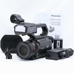 パナソニック Panasonic 4K ビデオカメラ X2000 HC-X2000-K