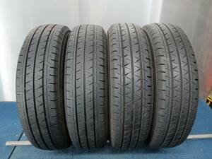 ★8-8.5分山★22.23年製★ ヨコハマBluEarth-Van RY55 165/80R13 90/88N LT　4本セット　E1021