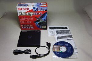 BUFFALO バッファロー BRXL-CSPI6U2-BK Blu-rayBDXL ポータブル　ブルーレイドライブ★1122