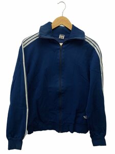 adidas◆アディダス/西ドイツ製/デサント/ジャージ/4/ポリエステル/NVY/無地