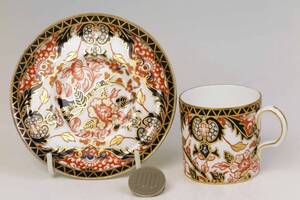  R・C・ダービー ＝ Dカップ＆ソーサー 383 — IMARI (1級品)　