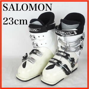 EB6966*SALOMON*サロモン*スキーブーツ*23-23.5cm*白