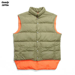 Comfy Goose Down Vest 1970s JA24089 Vintage コンフィー グースダウン ベスト ダウンベスト 1970年代 ヴィンテージ