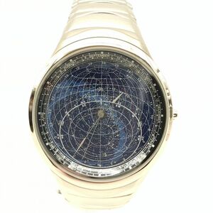 CITIZEN ASTRODEA AST82 4P82 チタン 天体 星座ウォッチ ネイビー文字盤 クォーツ 腕時計 アストロデア シチズン ◆3109/宮竹店