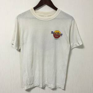 輸入ビンテージ古着　Hard Rock CAFE　ハードロックカフェ　Tシャツ　ビックロゴ　メンズMサイズ相当