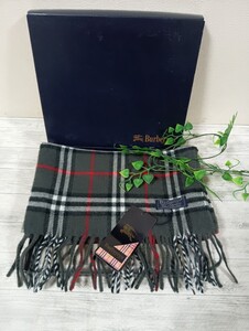 超極美品　BURBERRY　バーバリー　マフラー