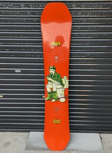 USED 15/16 RIDE KINK 155cm keep on truckin! フリースタイル ジブ キッカー スノーボード 中古