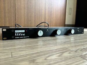 [美品] DOPE REAL EQ ISOLATER Model:3300 dopereal 、urei、bozak 、アイソレーター